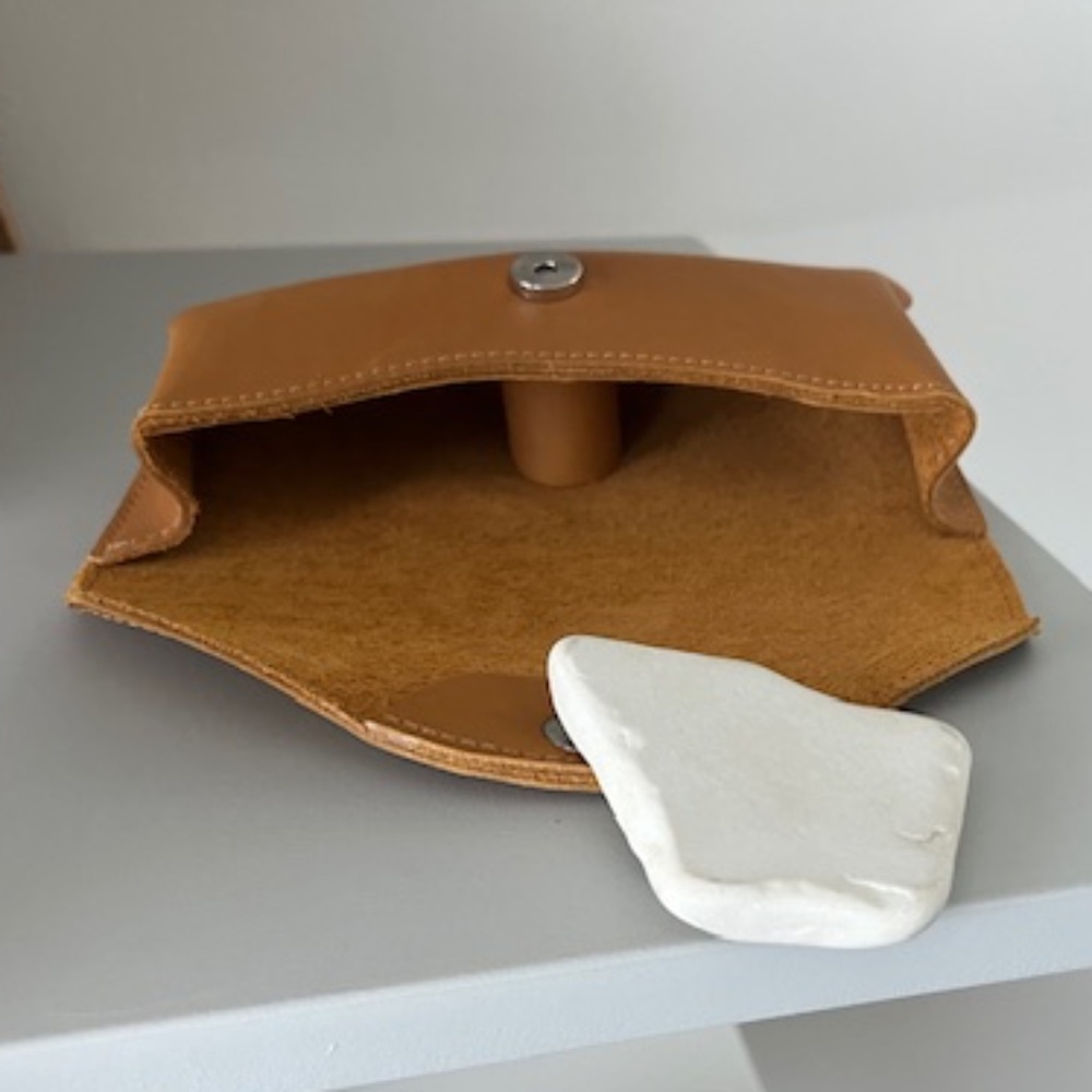 BETTER WAY DESIGNS GENUINE LEATHER ARTISANAL EYEGLASS CASE